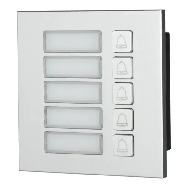 Dahua VTO4202F-MB5 5-voudige beldrukker, 45-graden-links