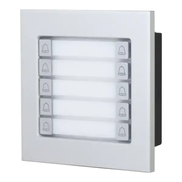 Dahua VTO4202F-MDB10 10-voudige beldrukker, 45-graden-links