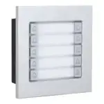 Dahua VTO4202F-MDB10 10-voudige beldrukker, 45-graden-rechts Dahua VTO4202F-MDB10 10-voudige beldrukker, 45-graden-rechts