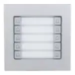 Dahua VTO4202F-MDB10 10-voudige beldrukker, voorkant Dahua VTO4202F-MDB10 10-voudige beldrukker, voorkant