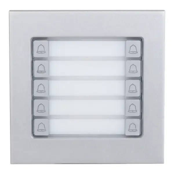 Dahua VTO4202F-MDB10 10-voudige beldrukker, voorkant