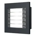 Dahua VTO4202FB-MDB10 10-voudige beldrukker Zwart, 45-graden-links