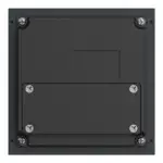 Dahua VTO4202FB-MDB10 10-voudige beldrukker Zwart, achterkant