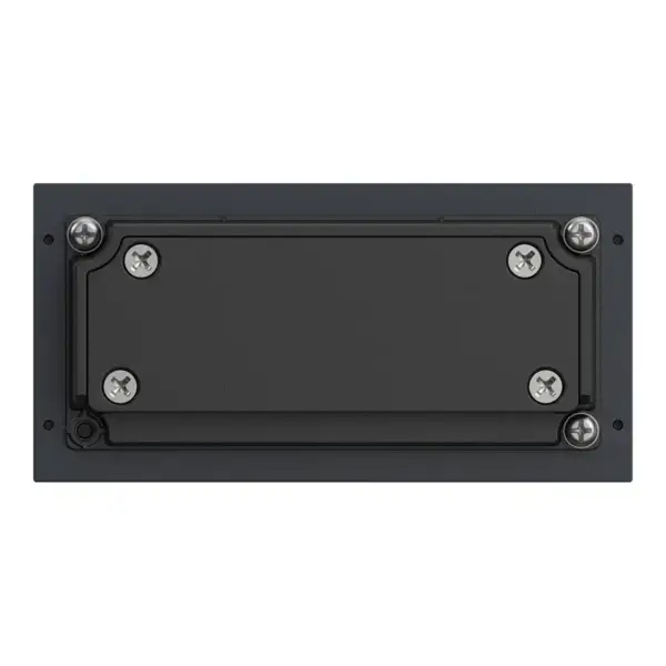 Dahua VTO4202FB-MDB4 4-voudige beldrukker halve module Zwart, achterkant