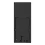 Dahua VTO6631Q-serie video-intercom, achterkant Dahua VTO6631Q-serie video-intercom, achterkant, gelijk voor de donkerzilveren en de zilveren uitvoering