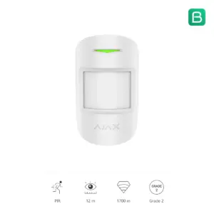 Ajax MotionProtect wit, vooraanzicht