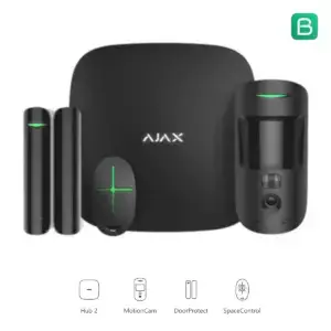 Ajax StarterKit 2 Cam zwart, inhoud van de set