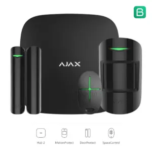 Ajax StarterKit 2 zwart, inhoud van de set