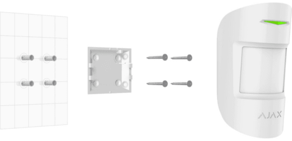 Ajax Motionprotect Installatie